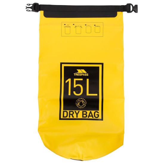 Trespass Τσάντα προστασίας Sunrise Drybag 15L